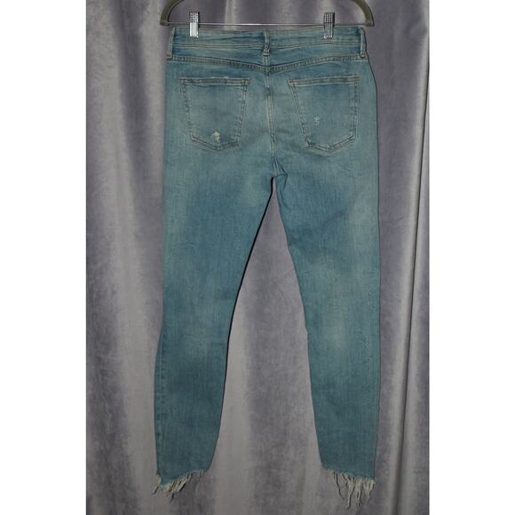 Zara Jeans Premium Denim Collection Distressed Size 28/6 - Picture 3 of 10